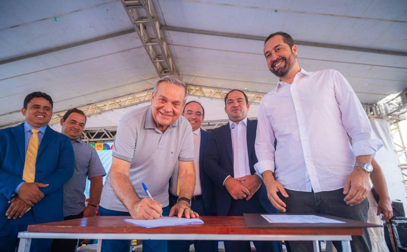 Junqueiro comemora 78 anos com obras, ações sociais e parceria com o Governo de Alagoas