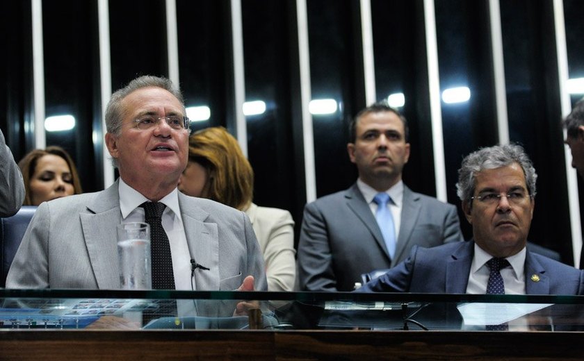 Renan ressalta avanços da sua gestão e diz que Senado foi poder moderador na crise