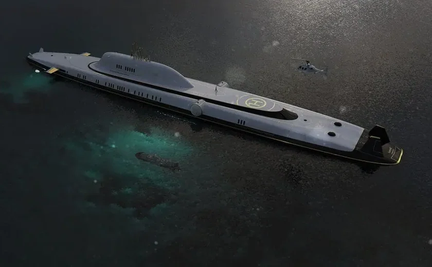 Além do iate-submarino: apostas de magnatas para luxo no mar incluem barco 'à prova de furacão', 'Expresso Oriente' e mais; veja fotos