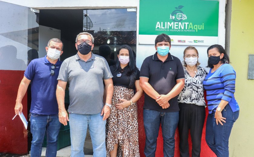 Emater inaugura Central do PAA em Mar Vermelho com a entrega de duas toneladas de alimentos