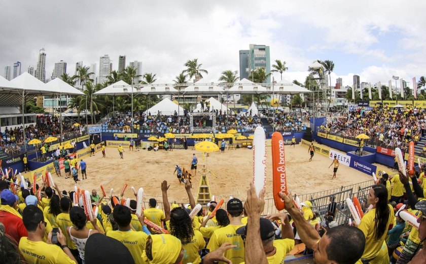 Com patrocínio de R$ 1.3 milhão, Governo de Alagoas garante etapa do Circuito Brasileiro de Vôlei de Praia, no Francês