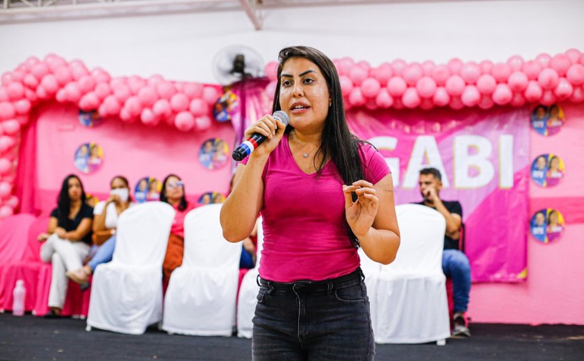 “Nós somos maioria, mas infelizmente não somos a voz da maioria” ressaltou Gabi Gonçalves sobre a participação de mulheres na política