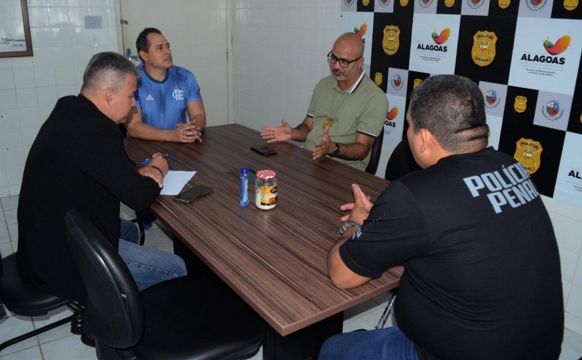 Seris inicia instalação de parlatório virtual no sistema prisional alagoano