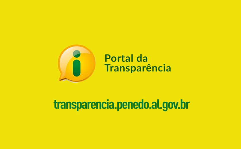 Portal da Transparência e Diário Oficial do Município de Penedo têm endereço eletrônico alterado
