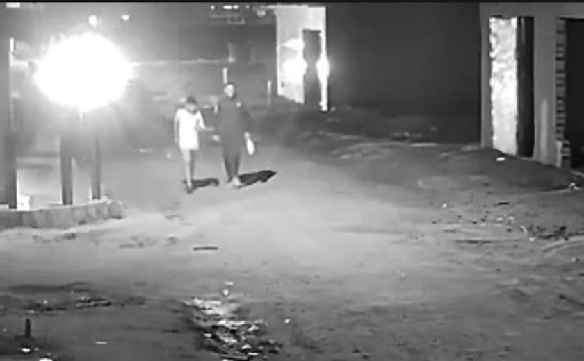 Polícia divulga imagens de suspeito de matar adolescente com tiros na cabeça