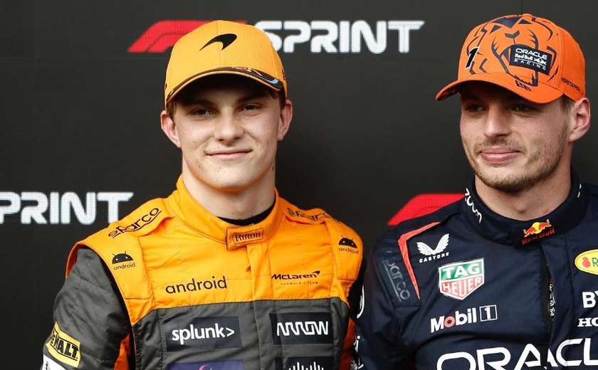Piastri comemora 2º lugar na sprint na Bélgica: 'dia que não vou esquecer'