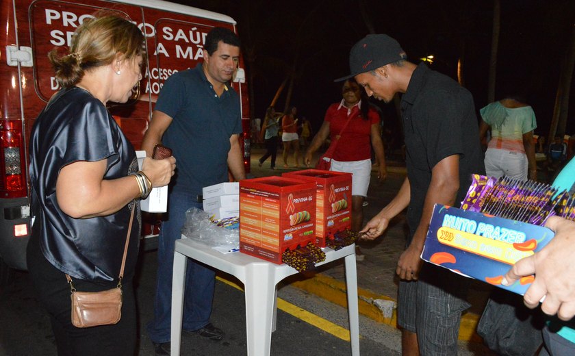 Sesau distribui mais de 17 mil preservativos durante Maceió Verão