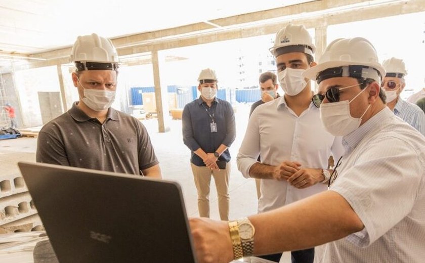 Prefeito JHC faz visita técnica nas obras do Complexo Carajás que vai gerar mais de 1.200 empregos