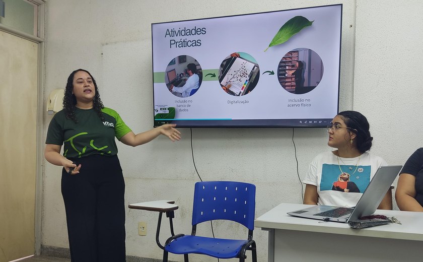 Herbário MAC do IMA compartilha vivências e práticas em evento da Ufal