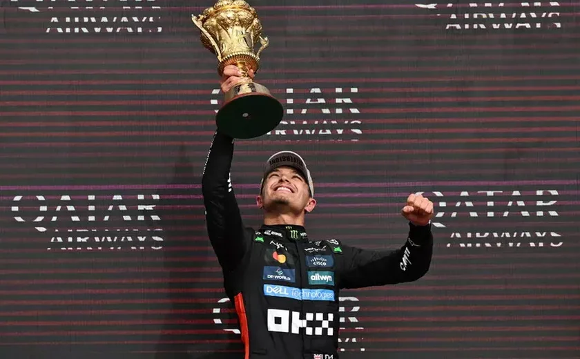 Norris vence corrida maluca do GP de Silverstone de F1