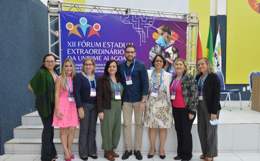 Secretário de Educação participa do XII Fórum Estadual de União dos Dirigentes Municipais