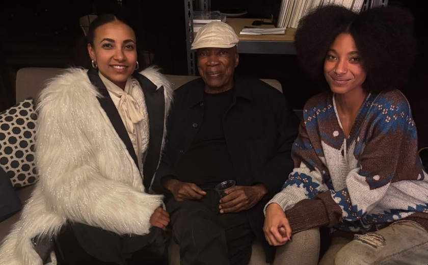 Filha de Will Smith tieta Milton Nascimento: 'Sem palavras'