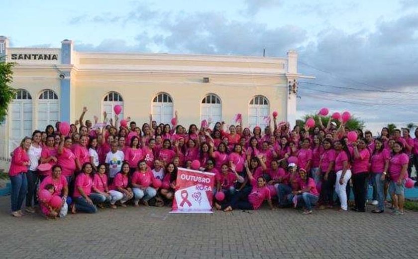 Prefeitura de Santana do Ipanema divulga Programação para o Outubro Rosa 2015