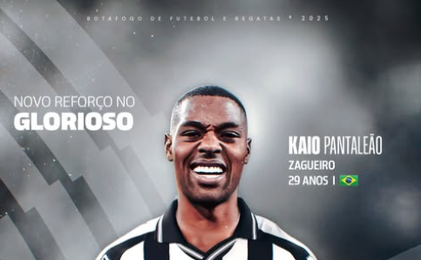 Botafogo oficializa a contratação do zagueiro Kaio Pantaleão para Mundial de Clubes