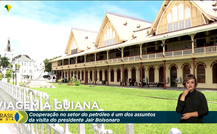 Petróleo é tema de reunião de Bolsonaro com presidente da Guiana