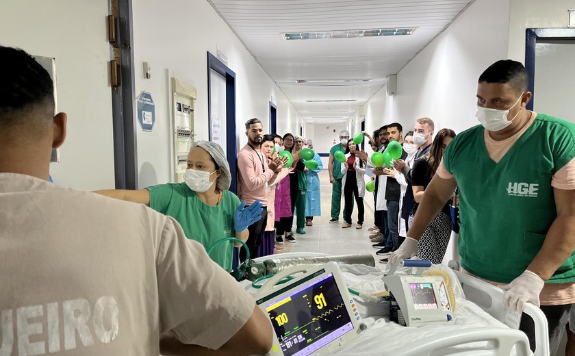 Mais uma captação de órgãos é feita no HGE para diminuir a lista de espera por transplantes no Brasil