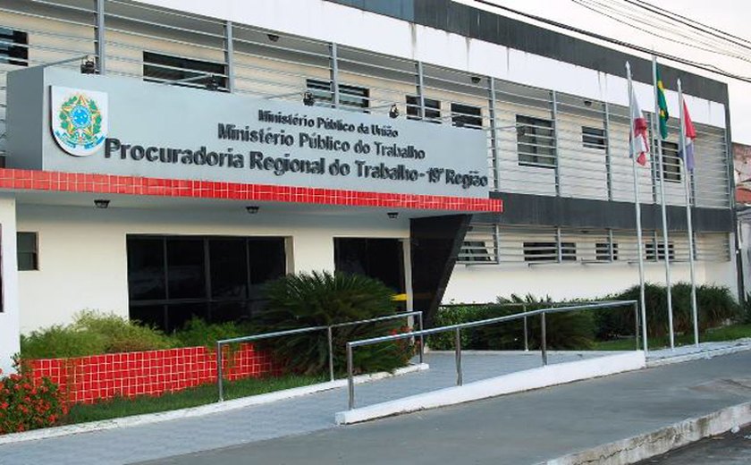 Ministério Público do Trabalho abre seleção de estágio em quatro áreas para Maceió e Arapiraca