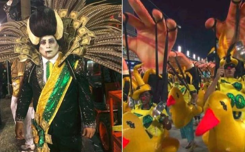 Reação de narradores da Globo a desfile da Tuiuti provoca polêmica na web