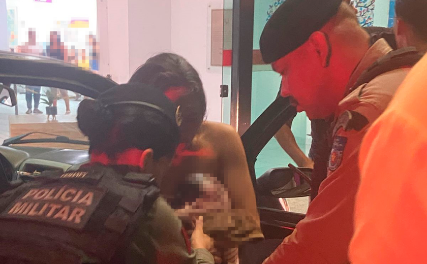 Guarnição do 4º Batalhão da PM auxilia mãe em trabalho de parto em Maceió