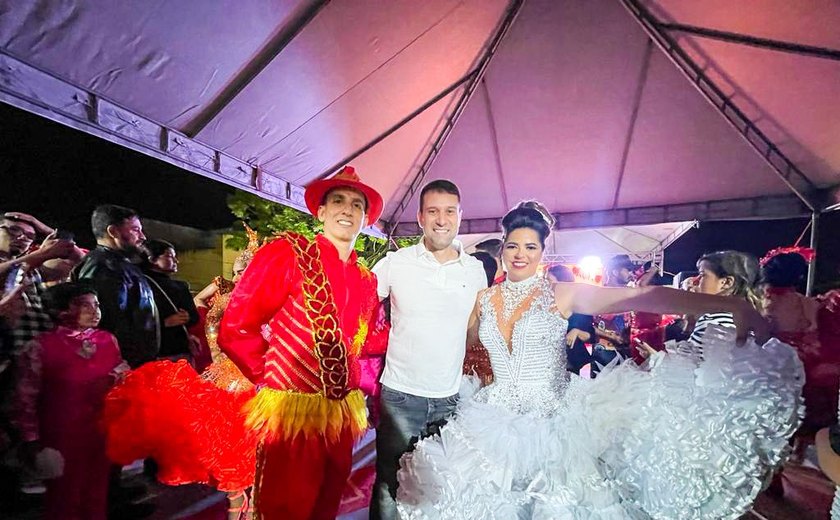 Pré-candidato Daniel Barbosa comemora retorno das festas juninas em Alagoas