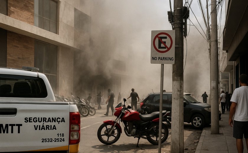Banco de empréstimos é alvo de ataque com coquetel molotov em Arapiraca