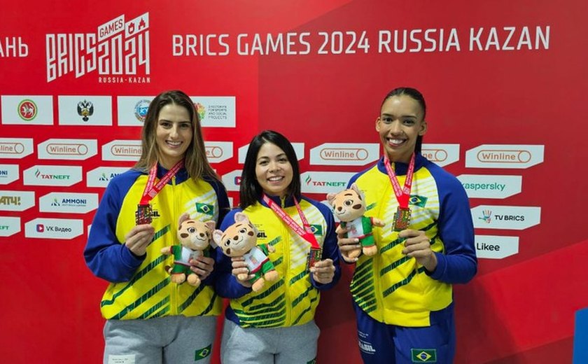 Brasil garante duas medalhas de ouro com o karatê nos Jogos dos Brics