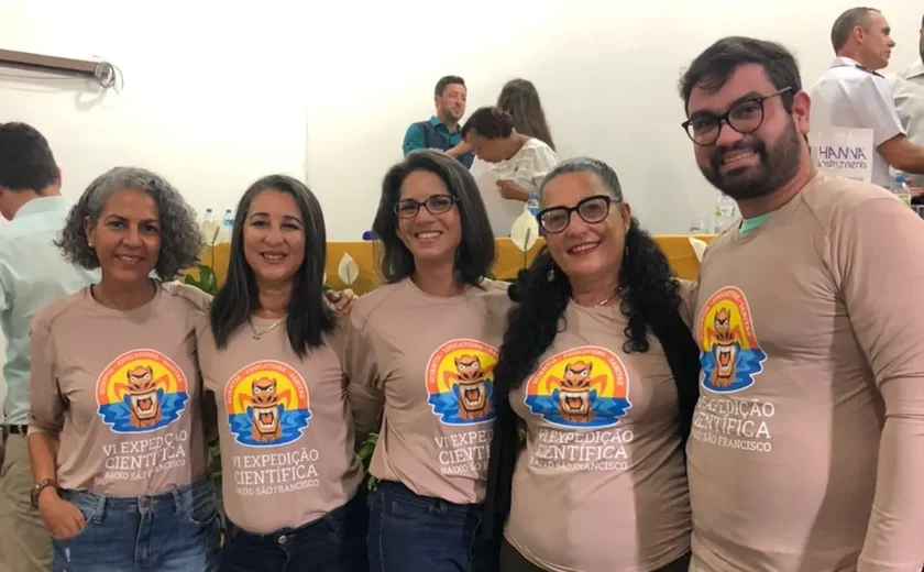 Equipe da Secretaria de Meio Ambiente embarca na maior jornada científica e educativa de Alagoas