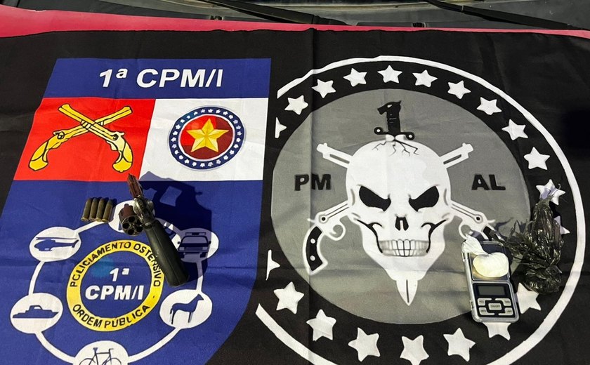 PM-AL apreende 20 armas durante a primeira semana de julho