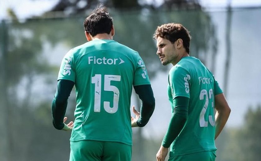 Palmeiras aprimora bola parada antes do clássico e Maurício exalta força coletiva