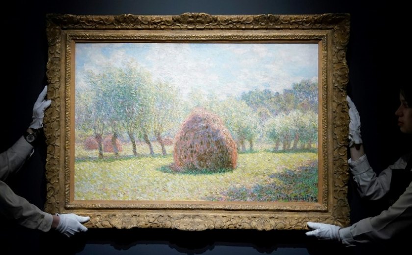 Quadro de Monet é vendido por R$ 178 milhões em leilão em NY