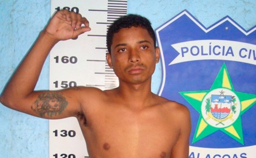 Polícia prende foragido acusado de vários homicídios em Alagoas