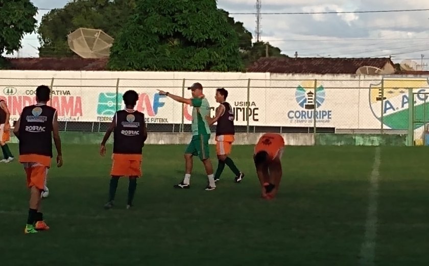 Coruripe Sub-20 se prepara para enfrentar o Penedense