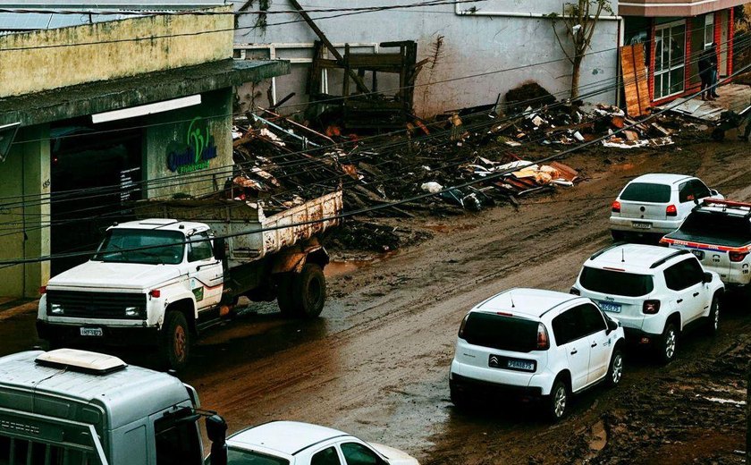 Nove cidades atingidas por ciclone no Rio Grande do Sul foram mapeadas pela Defesa Civil de Maceió
