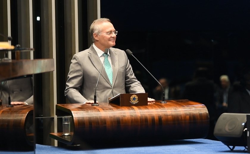 Pela 21ª vez, Renan é um dos parlamentares mais influentes do Congresso