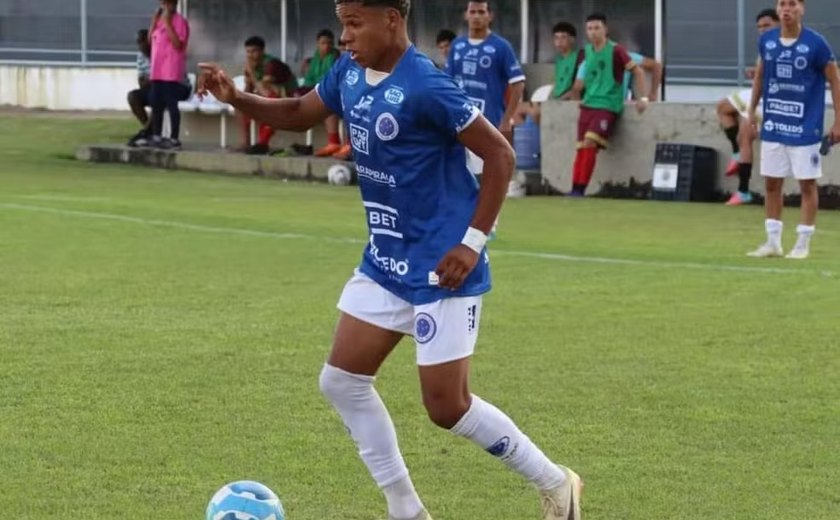 Cruzeiro de Arapiraca brilha na Copinha com Mbappé da Shopee e outros apelidos, além de rifa inovadora para viagem