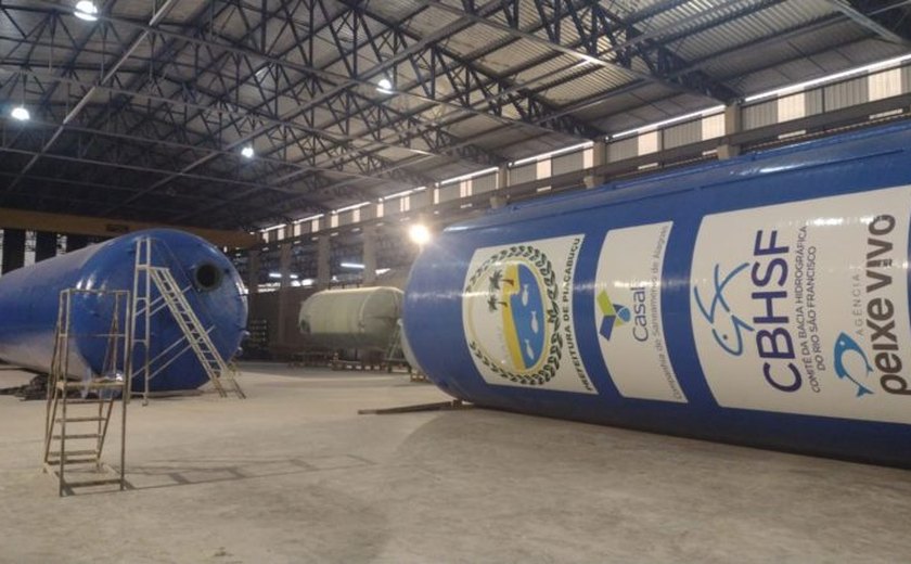 Construção de tanque pulmão e modernização do sistema de abastecimento de água vai garantir segurança hídrica em Piaçabuçu