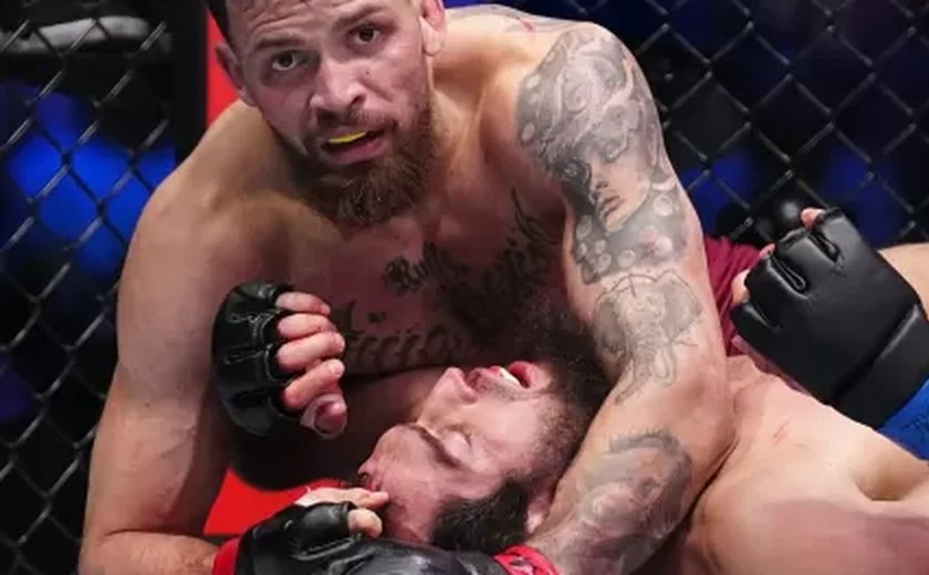 Natural de Coruripe, Maurício Ruffy nocauteia adversário no 1º round no UFC Rio