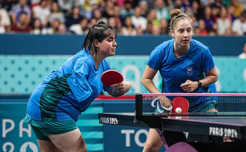 Brasil conquista mais duas medalhas no tênis de mesa em Paris