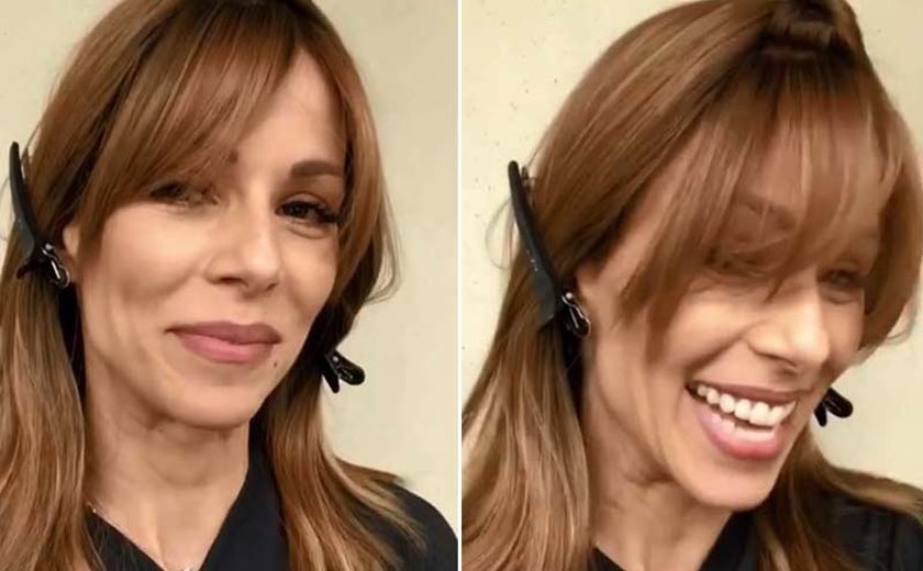 Ana Furtado mostra novo corte de cabelo e comemora fim da quimioterapia
