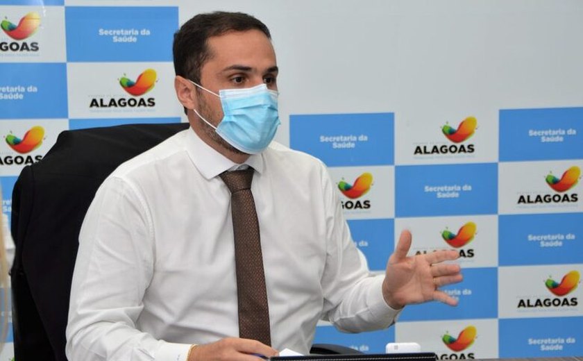 Secretário Alexandre Ayres comemora não registro de casos e mortes por Covid-19 em AL e destaca avanço da vacinação