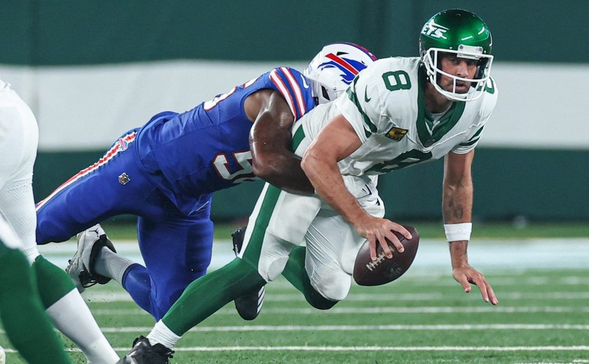 NFL: menos de três meses após romper tendão de Aquiles, Aaron Rodgers volta a treinar no New York Jets