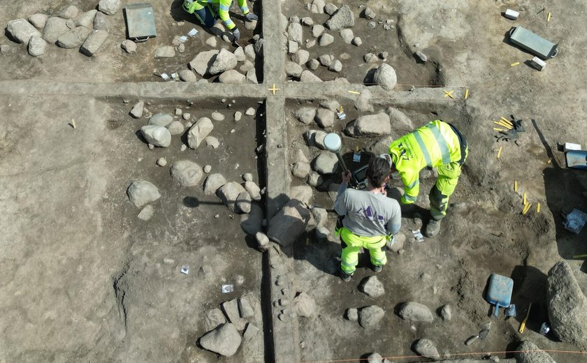Neandertal deixa impressão digital de 43 mil anos em pedra com pigmento ocre na Espanha (FOTO)