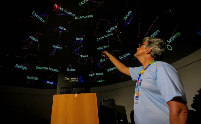 Seduc promove sessão de planetário aberta ao público neste sábado