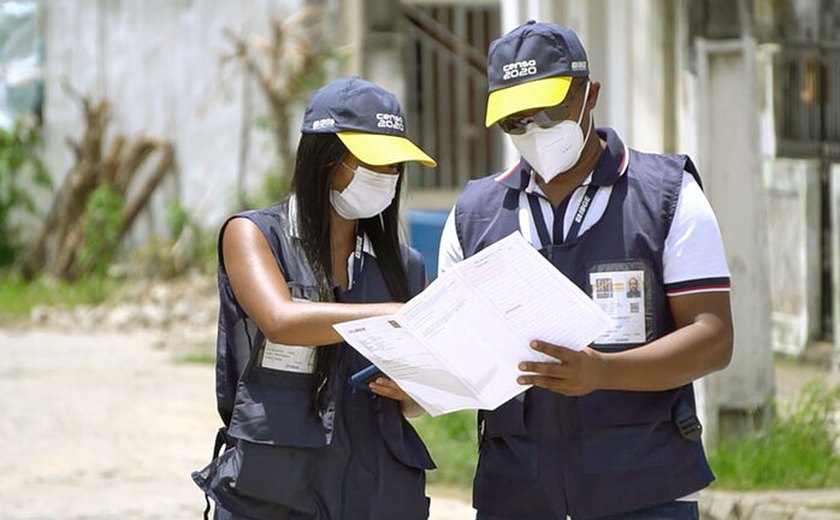 Censo 2022 começa nesta segunda; recenseadores visitarão mais de 1,1 milhão de domicílios em Alagoas