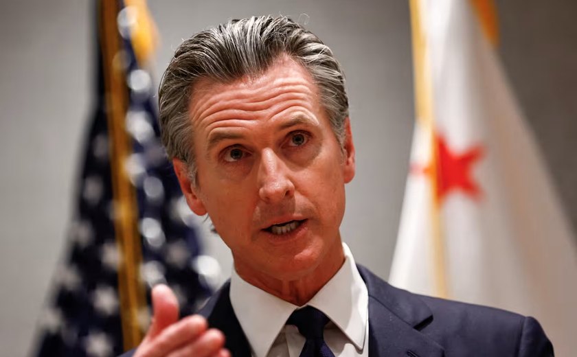 Gavin Newsom declara apoio à candidatura de Kamala Harris
