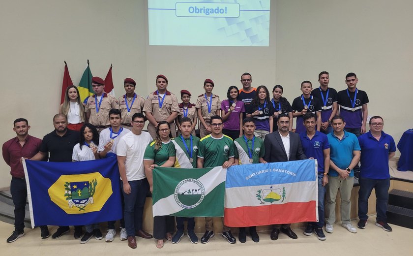 Quarenta e dois estudantes da Rede Estadual recebem premiação da Olimpíada Brasileira de Física das Escolas Públicas