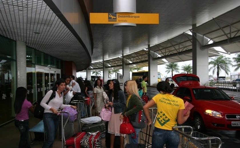 Fluxo de passageiros cresce quase 12% no Zumbi dos Palmares em fevereiro