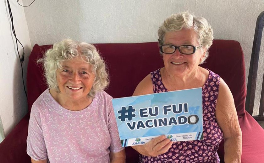 Covid-19: 150 idosos entre 79 e 82 anos receberam a primeira dose de vacina em Anadia