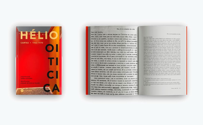 Livro reúne cartas inéditas de Hélio Oiticica