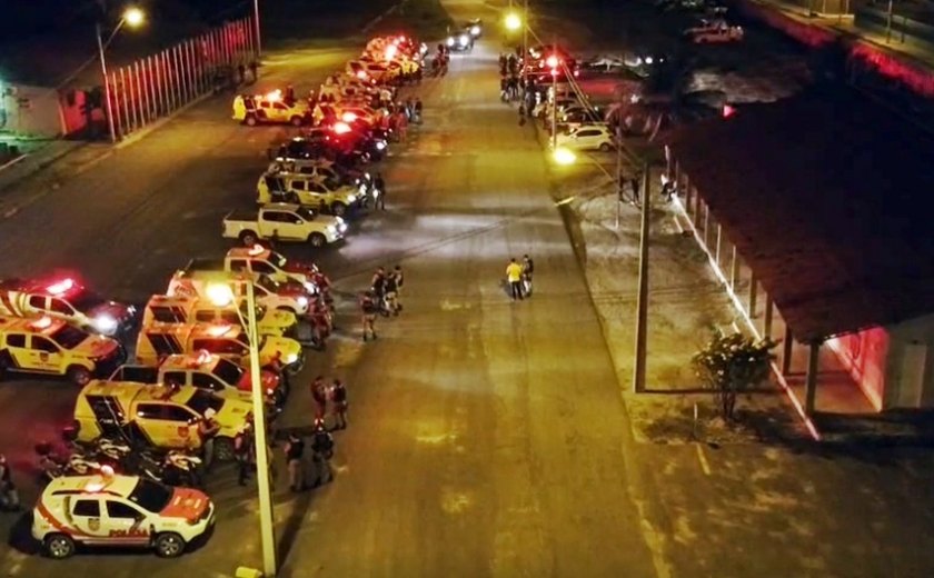 Operação Páscoa Segura reforça policiamento em Maceió e cumpre 35 mandados de prisão